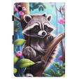 Case for Lenovo Tab M10 10.1 Gen 3, with flap, raccoon