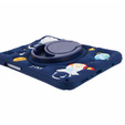 Children's Silicone Case for Samsung Galaxy Tab A9 T220 X110 / X117, Armored, Astronaut, Navy Blue