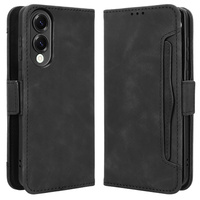 Flip case for Samsung Galaxy S25 Edge, Card Slot, black