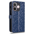 Flip case for Oppo A5 Pro 5G, Wallet Rhombus, blue