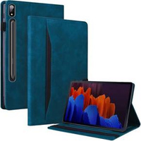 Case for Lenovo Tab P12 Pro 12.6, Classic, with space for stylus, blue