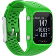 Silicone strap for Polar M400/M430, green