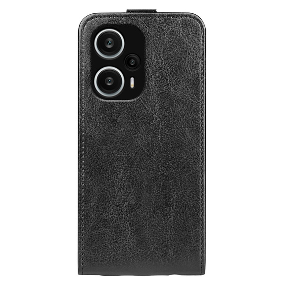 Flip case for Poco F5 5G, Flip, black