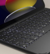 Keyboard case for iPad 11" 2025 A16 (11 gen.) / iPad 10.9" 2022 (10 gen.), Dexnor Magnetic Keyboard Touchpad, black