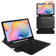 Keyboard case for Samsung Galaxy Tab S6 Lite 2024 / 2022 / 2020, Rotary 360° Leather, black