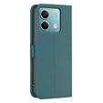 Flip case for Xiaomi Redmi Note 13 5G, BINFEN Wallet, green
