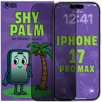 Shy Palm Privacy Tempered Glass for iPhone 17 Pro Max