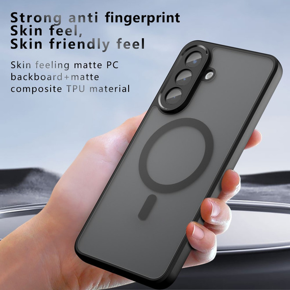 Fusion Hybrid MagSafe Case for Samsung Galaxy A57 5G, Black