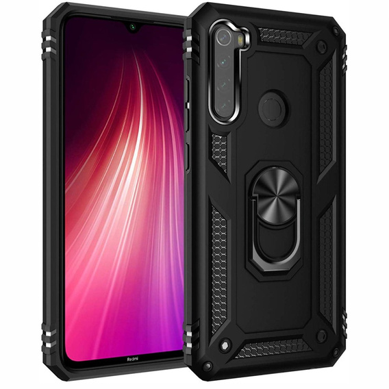Armor Case for Xiaomi Redmi Note 8T, Nox Case Ring, black