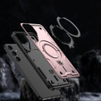 Case for Samsung Galaxy S24 FE, Military MagSafe, pink