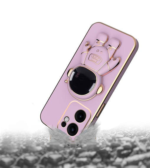 Case for Oppo Reno 13F / Oppo Reno 13FS, Astronaut, purple