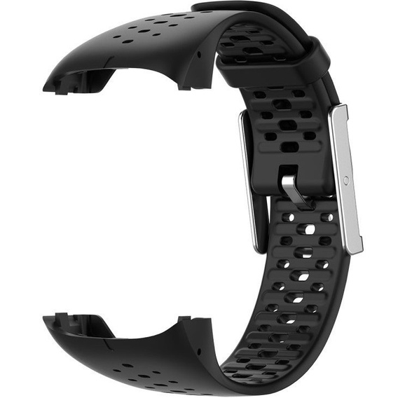 Silicone strap for Polar M400/M430, black
