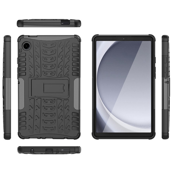 Case for Samsung Galaxy Tab A9, Tire Armor, black