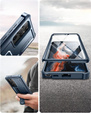 Armored case for Samsung Galaxy S22 Ultra, Dexnor Full Body, dark blue