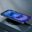 Magnetic Dual Glass MagSafe case for iPhone 16, blue