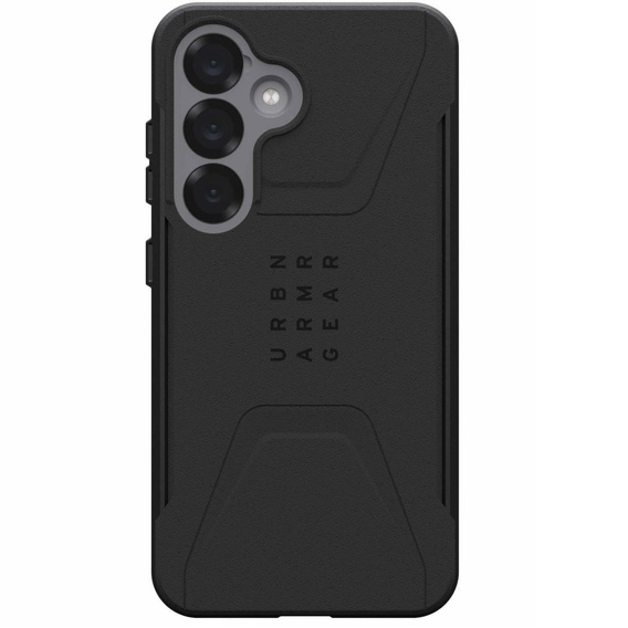 Case Urban Armor Gear for Galaxy S25, Civilian, black