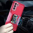 Case for Samsung Galaxy S21 FE, Dual-Layer Armor, pink