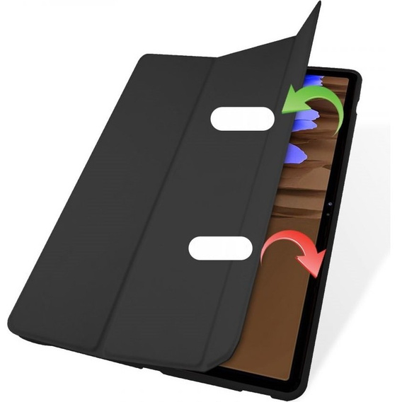 Case for Samsung Galaxy Tab S7 FE 5G 12.4 T730 / T736B, Smartcase with stylus space, blue