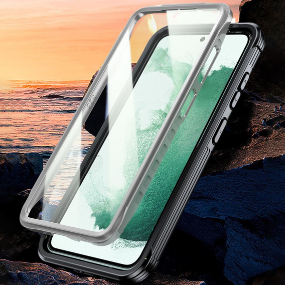 Case for Samsung Galaxy S22, Shockproof, with film, black