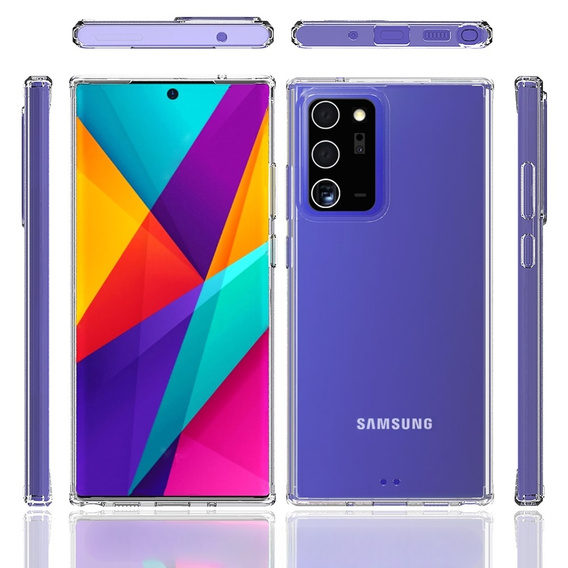 Case for Galaxy Note 20 Ultra, Fusion Hybrid, transparent