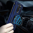 Armor Case for Xiaomi Redmi Note 8 Pro, Nox Case Ring, blue