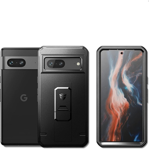 Armored case for Google Pixel 7 Dexnor Full Body, Dexnor Full Body, black