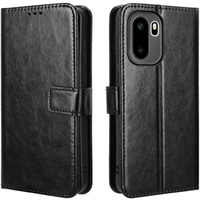 Crazy Horse Wallet flip case for OnePlus 15R