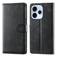Crazy Horse Wallet flip case for Oppo Reno 15, black