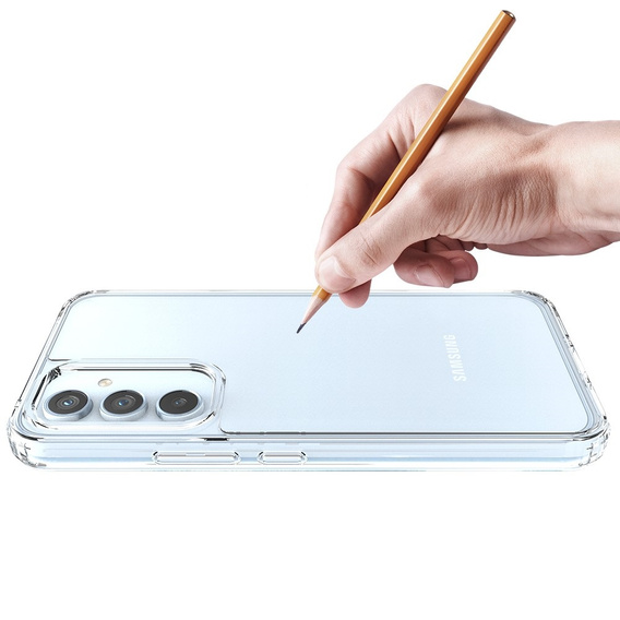 Case for Samsung Galaxy A54 5G, Fusion Hybrid, transparent