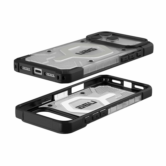 Urban Armor Gear case for iPhone 17 Pro Max, Pathfinder MagSafe, Ice/Silver