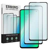 2x Tempered Glass for Samsung Galaxy S10E, ERBORD 3D full display