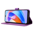 Flip case for Honor Magic 6 Lite 5G, Wallet Smart Magnet, purple