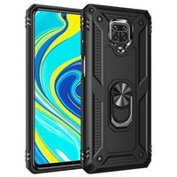 Armor Case for Xiaomi Redmi Note 9S / 9 Pro, Nox Case Ring, black
