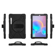 Armored Case for Samsung Galaxy Tab S6 T860/T865, protective 360 with stylus slot, black