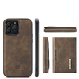 Case for iPhone 14 Pro Max, DG.MING 2in1, coffee