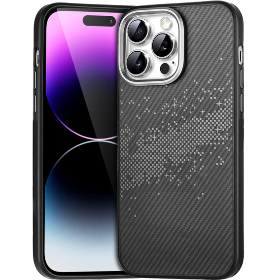 Case for iPhone 14 Pro Max, Milky Way, grey