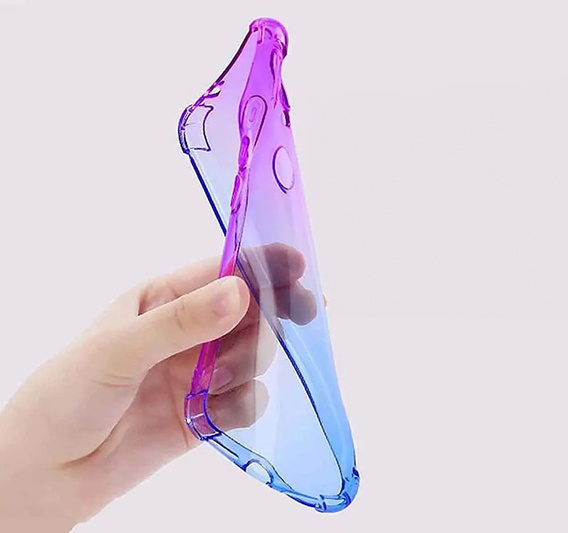 Case for Oppo A80, Gradient Dropproof, Purple / blue