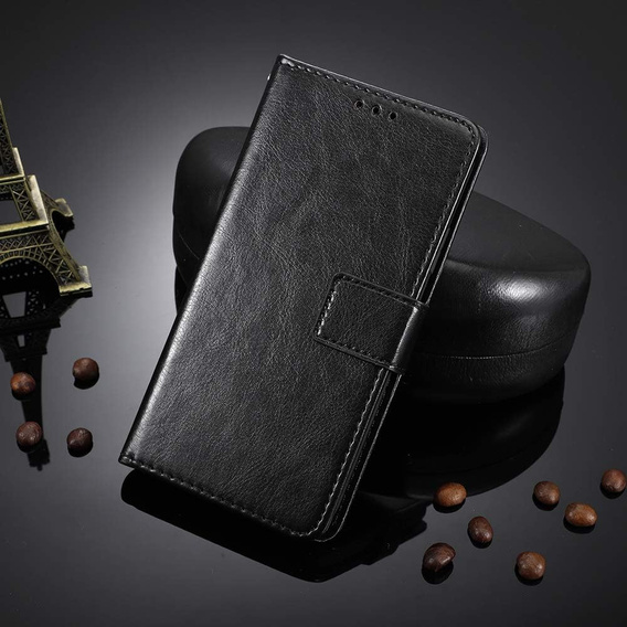Crazy Horse Wallet flip case for OnePlus 15R