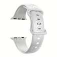 Silicone Strap for Apple Watch 1/2/3/4/5/6/7/8/9/SE 38/40/41/mm.