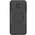 Case for Samsung Galaxy J6+ Plus, Tire Armor, black