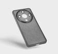 Case for Honor Magic 6 Lite 5G, Glittery Powder, grey