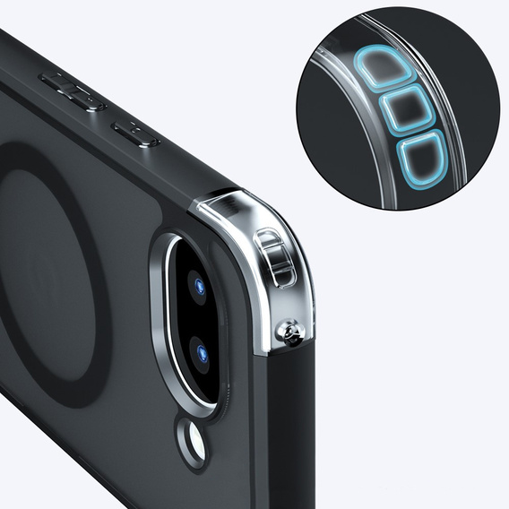 Fusion Hybrid MagSafe Case for Google Pixel 10a, Black