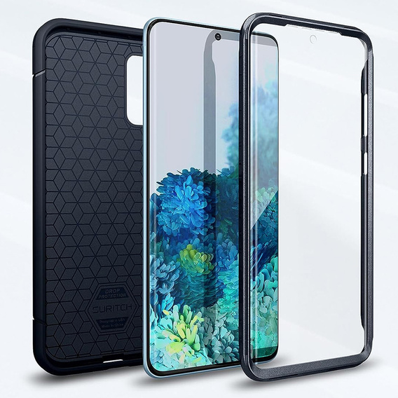 Case for Samsung Galaxy S20+ Plus, Suritch Basic (Two Frames), blue