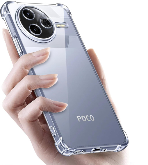 Case for Xiaomi Poco F7 Pro, Dropproof, transparent