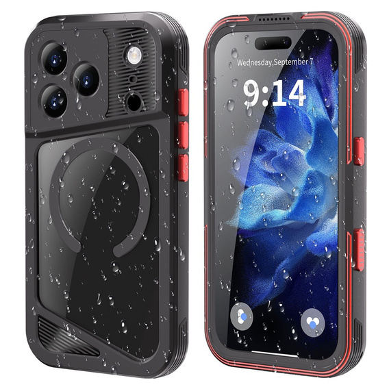 SHELLBOX GTM IP68 waterproof case with MagSafe for iPhone 17 Pro