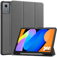 Case for Lenovo Idea Tab 11" 2025 TB336FU TB336ZU, stand, Smartcase with stylus holder, grey
