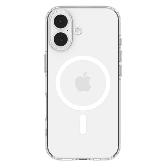 Spigen Case for iPhone 17, Liquid Crystal MagSafe, Clear/White