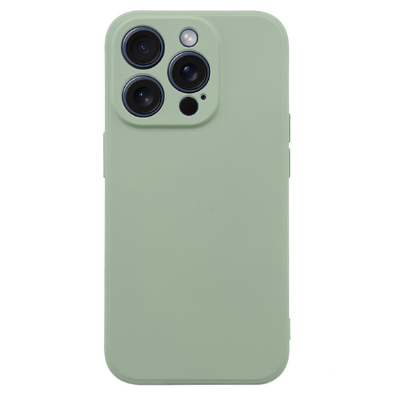 Case for iPhone 15 Pro, Silicone Lite, mint