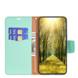 Flip case for Xiaomi Redmi 12 4G, Wallet Litchi Magnet, green