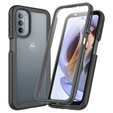 Case for Motorola Moto G51 5G, Shockproof, with film, blue